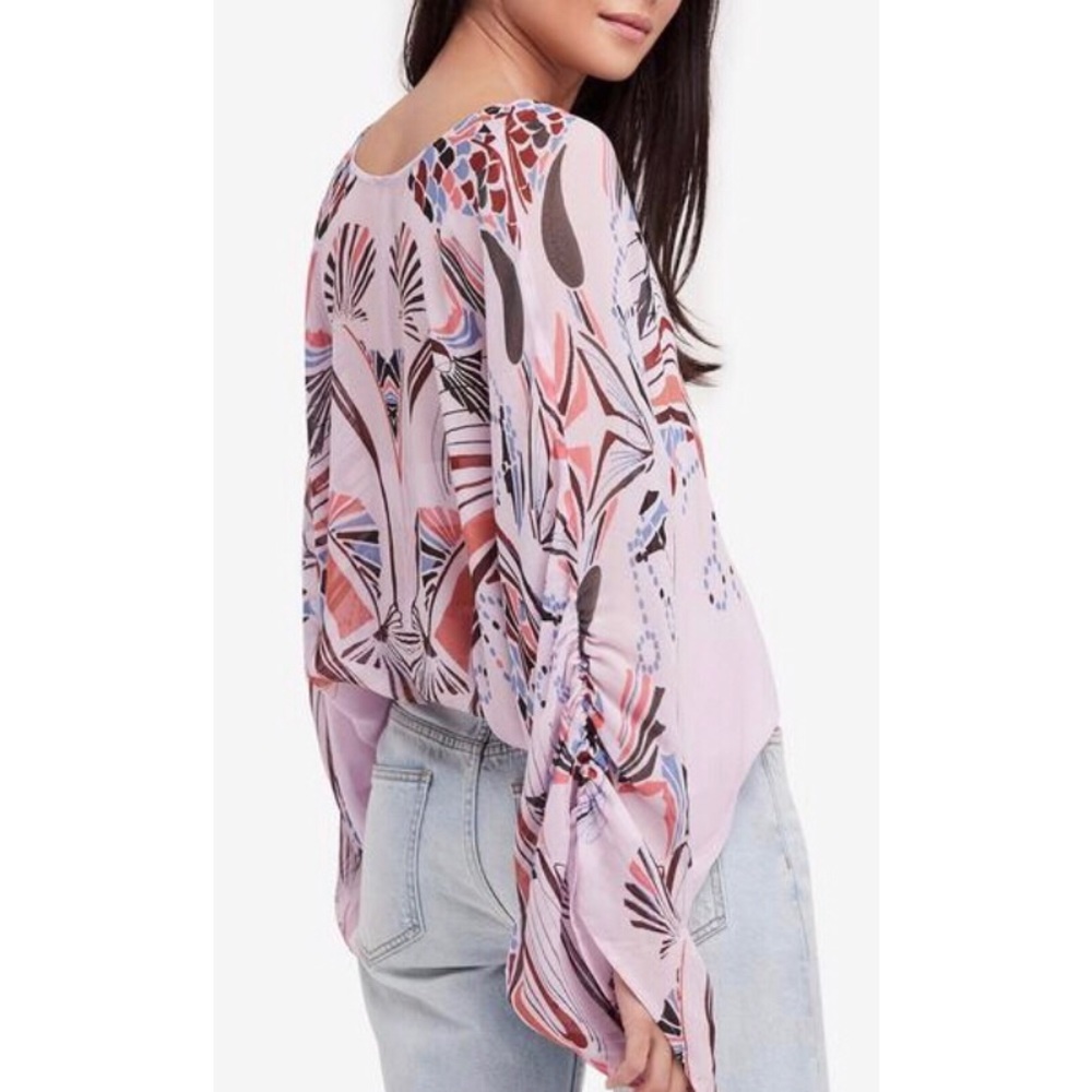 Free People Beneath The Sea Top Size L New - Picture 4 of 8